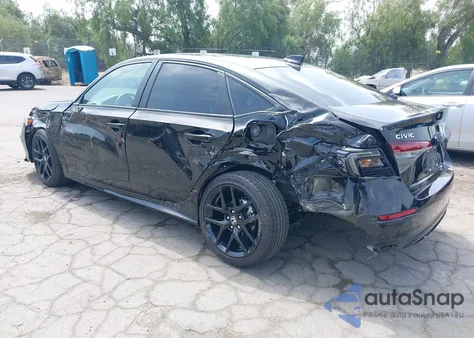 2025 Honda Civic Sport из США, поврежденный, VIN 2HGFE2F56SH546859